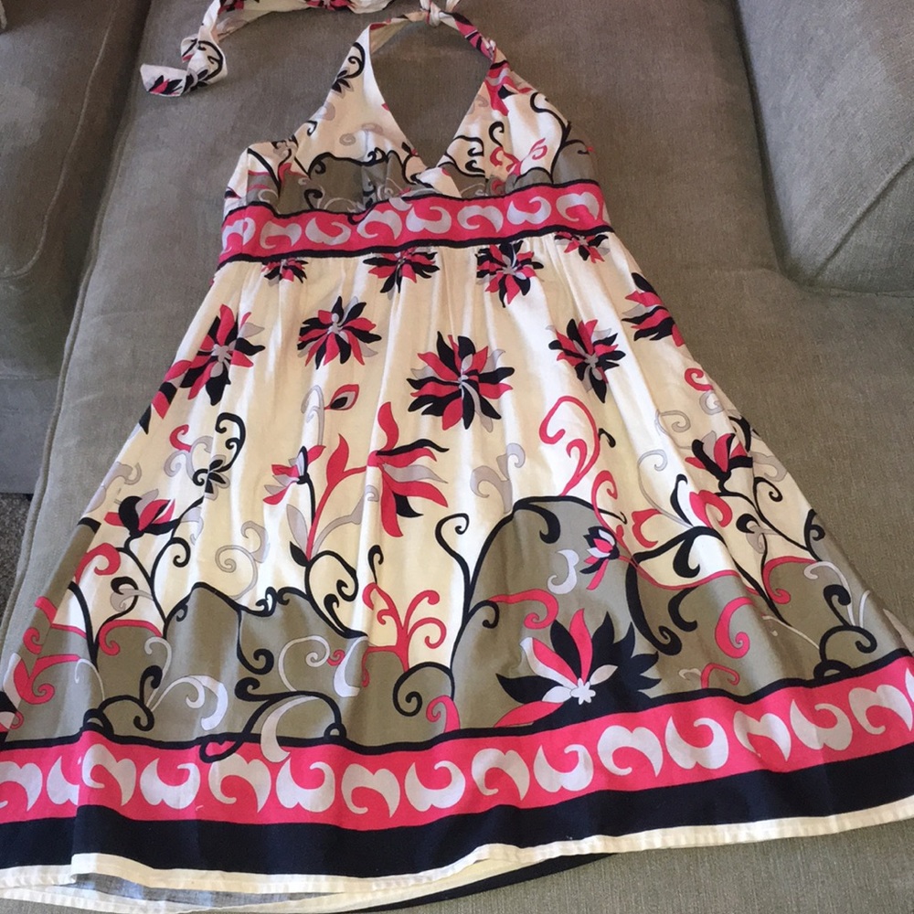 Minuet halter dress, size L